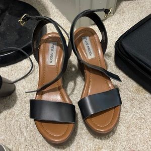 Gently used Steve Madden wedges